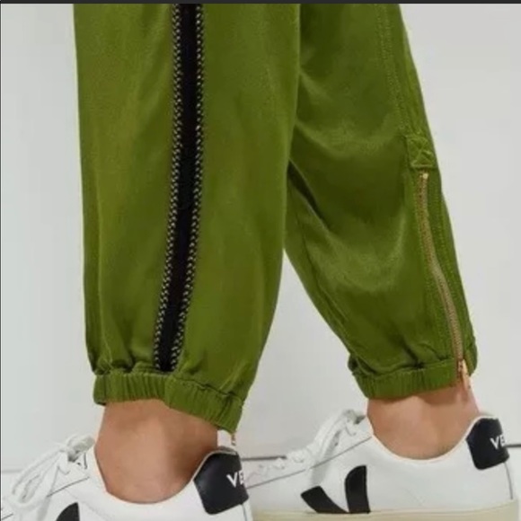 Anthropologie Diandria pleaded joggers back zipper - Picture 5 of 6